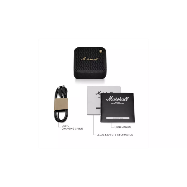 Marshall Willen II Wireless Speaker Black & Brass