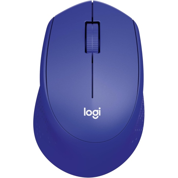 Logitech M330 Silent Plus Wireless Mouse Blue
