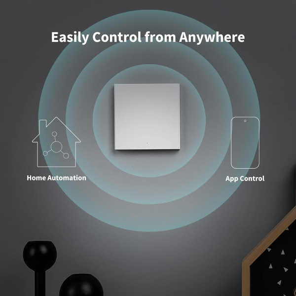 Aqara Smart Wall Switch H1 Single Rocker w/Neutral White