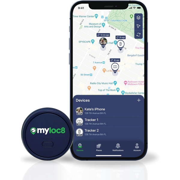 Myloc8 Halo Compact Tracker + 2 years subscription