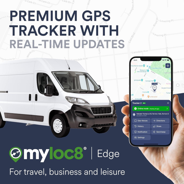 Myloc8 Edge Slim Tracker (subscription needed)