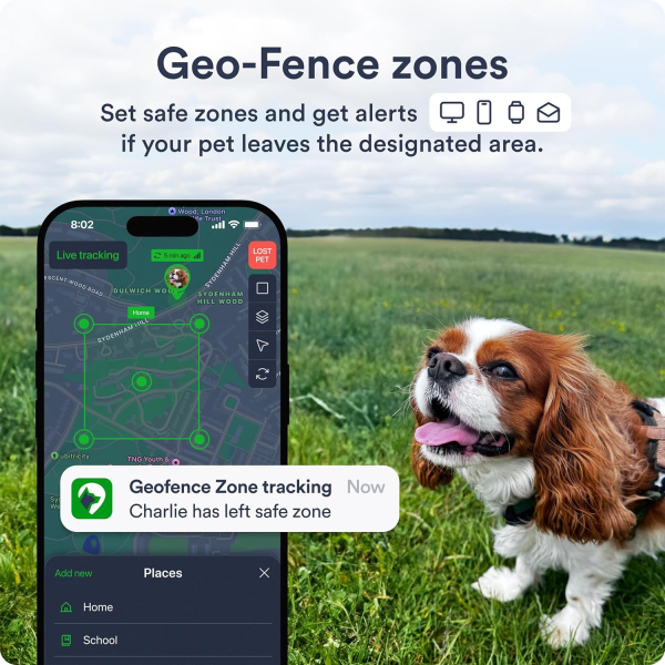 Petloc8 Pet Tracker + 2 years subscription