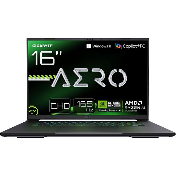 Gigabyte AERO X16 16 inch QHD+ 165Hz RAI7-35 32GB 1TB RTX5070 W11 Lunar White Laptop