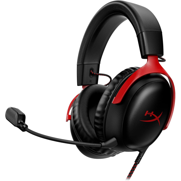 HyperX Headset Cloud III Gaming Headset Black/Red