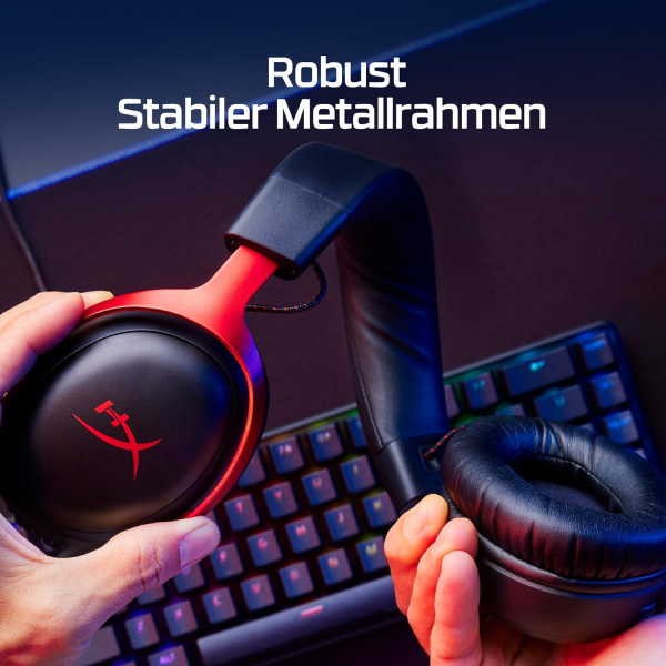 HyperX Headset Cloud III Gaming Headset Black/Red