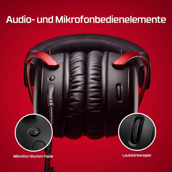 HyperX Headset Cloud III Gaming Headset Black/Red