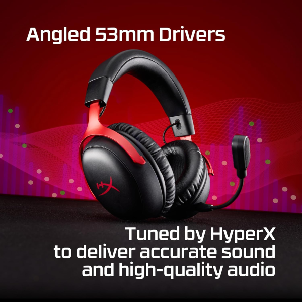 HyperX Headset Cloud III S Wireless Gaming Headset Black