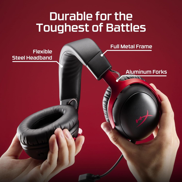 HyperX Headset Cloud III S Wireless Gaming Headset Black