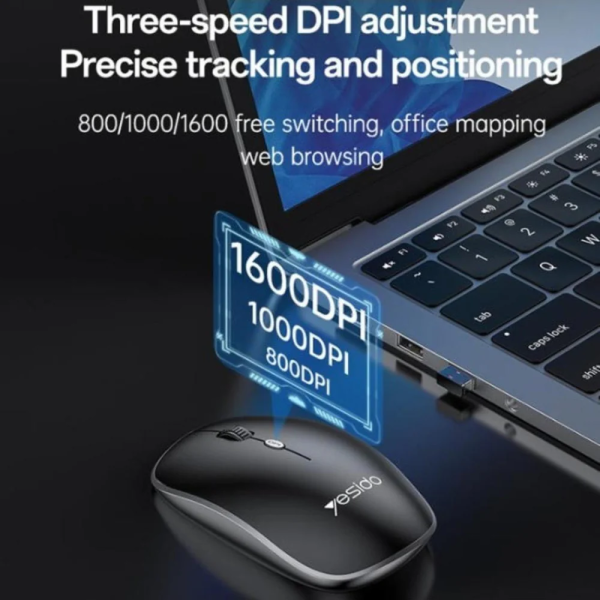 Yesido KB42 - Three-speed DPI adjustment. Precise tracking and positioning