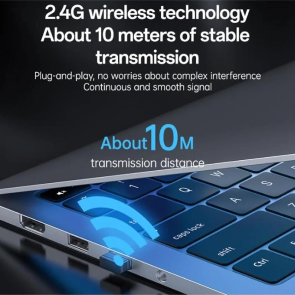 Yesido KB42 - 2.4G wireless technology, about 10 meters of stable transmission
