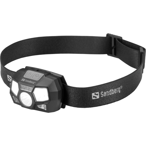 Sandberg Headlamp 5-in-1 Flashlight Recharge Sensor 200lm