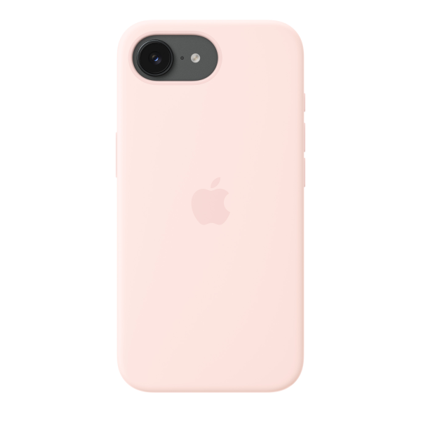 Apple iPhone 17e Silicone Case with MagSafe Soft Pink