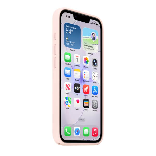 Apple iPhone 17e Silicone Case with MagSafe Soft Pink