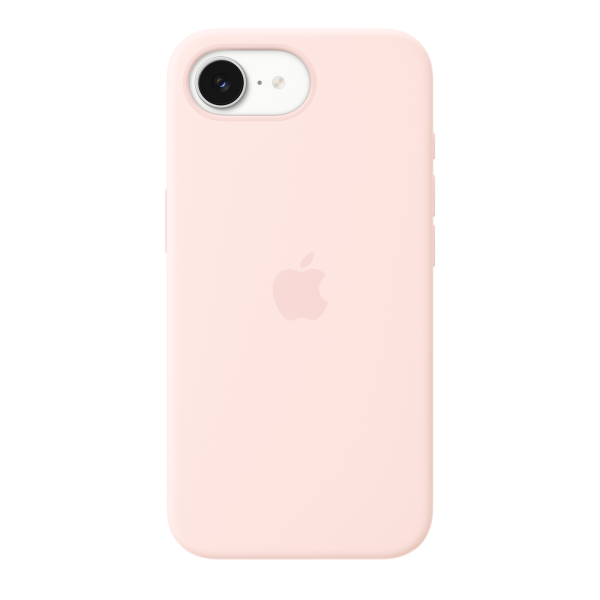 Apple iPhone 17e Silicone Case with MagSafe Soft Pink