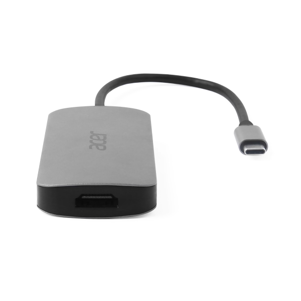 Acer 7-in-1 USB-C Docking Station (HDMI, USB-C, 3xUSB-A, SD/mSD, PD)