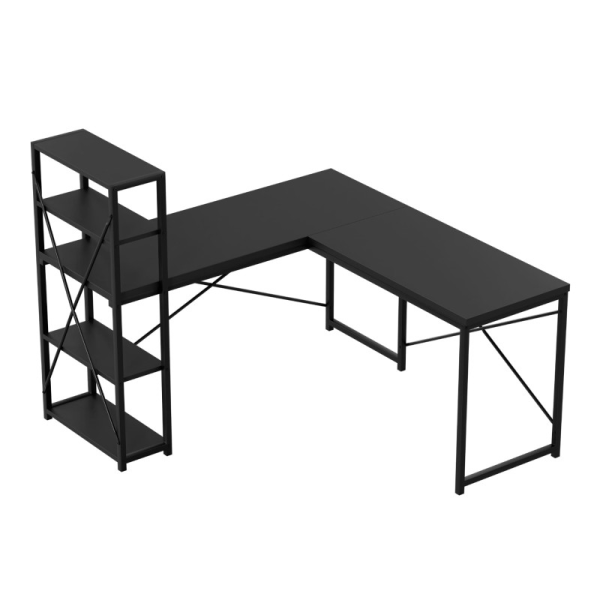 Mark Adler 145cm Corner Desk Black