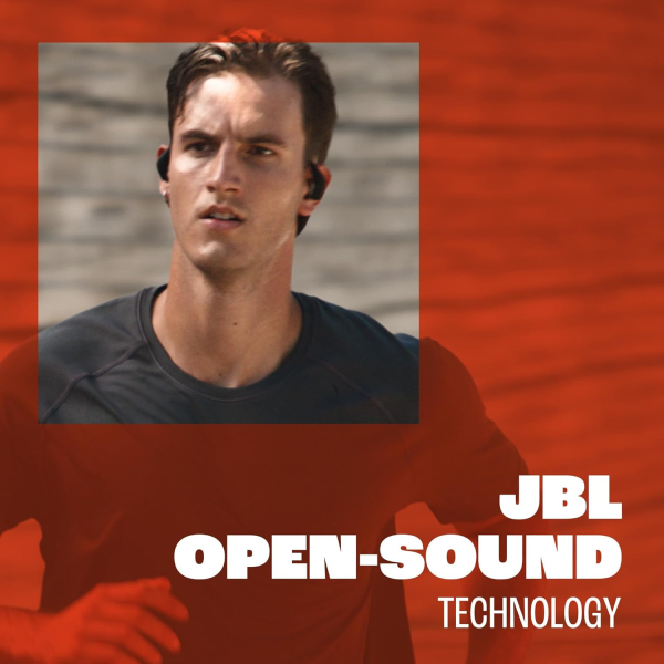JBL Endurance Pace Open-Ear Sport Headphones Black Lime