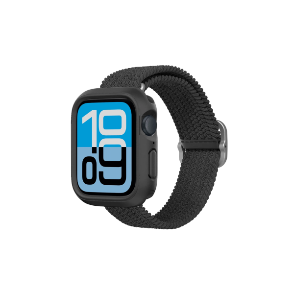 Rhinoshield CrashGuard NX Bumper Case for Apple Watch SE3 44mm Black