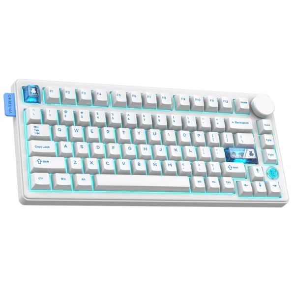 Onikuma MT706 RGB Backlit Wireless Keyboard White
