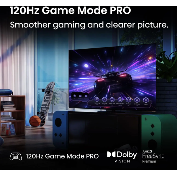 Hisense 65A85Q 65 inch UHD OLED 120Hz Smart TV
