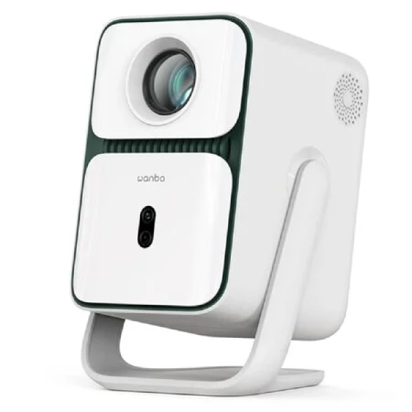 Wanbo T2 Ultra Portable Full HD 1080P, Android TV 11 with 120 Degree Mount Projector White