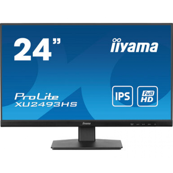 Iiyama ProLite XU2493HSU 24 inch 100Hz Full HD IPS LED Borderless Monitor with Built-in Speakers