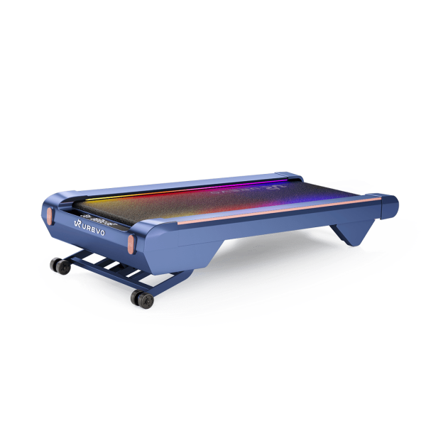 Urevo CyberPad for Office 2 Electric Treadmill Blue