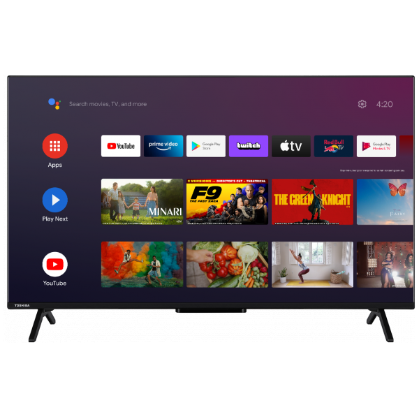 Toshiba 50 inch UHD QLED HDR Smart Android TV