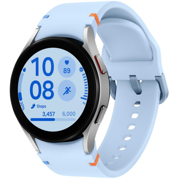 Samsung Galaxy Watch FE Bluetooth Smartwatch 40mm - Silver with Blue Band