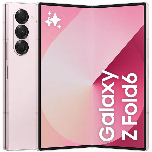 Samsung Galaxy Z Fold 6 5G 256GB / 12GB Dual-Sim Android Smartphone - Pink