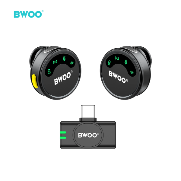 BWOO Wireless Lavalier Microphone Set