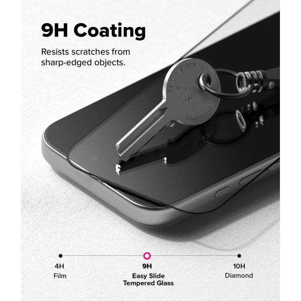 Ringke Screen Protector Premium Easy Slide for iPhone 17 Pro (2-pk)