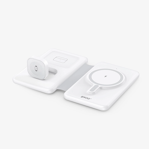 BWOO Pocket Sized 3-in-1 Foldable Charger