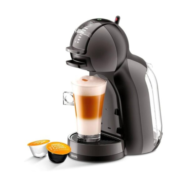 Side image of the  Krups Dolce Gusto Mini Me Automatic Coffee Machine Black
