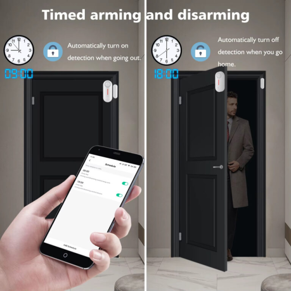 timed arming and disarming