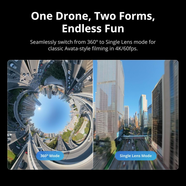 One Drone, Two Forms, Endless Fun