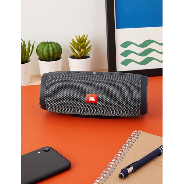 JBL Charge Essential 3 on the office table