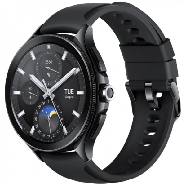 Xiaomi Watch 2 Pro LTE Cellular Smartwatch Black with Black Rubber Strap