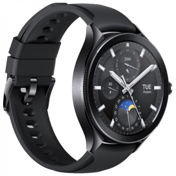 Xiaomi Watch 2 Pro LTE Cellular Smartwatch Black with Black Rubber Strap