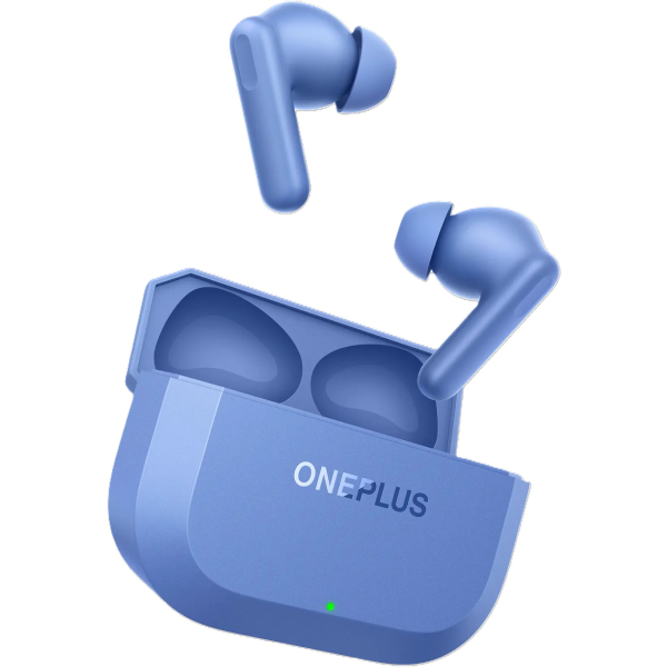 OnePlus Nord Buds 3R Blue buds coming out of case