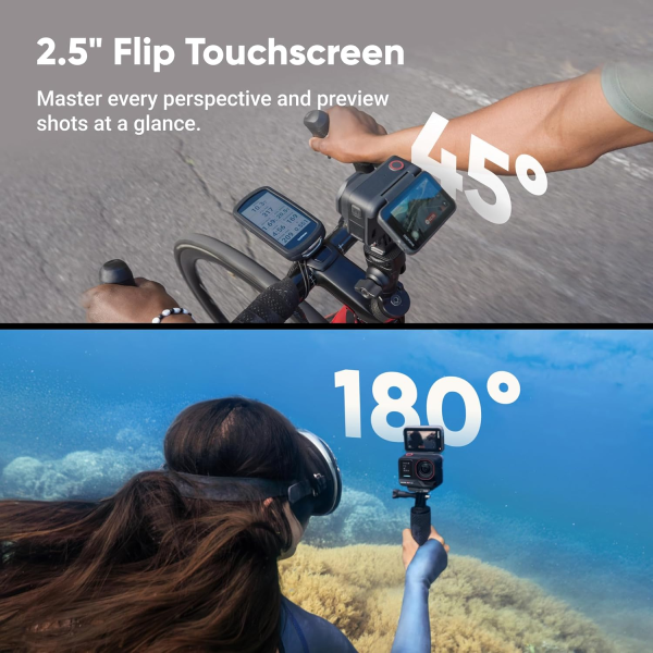 2,5" Flip Touchscreen