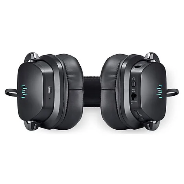 bottom view of the headphones