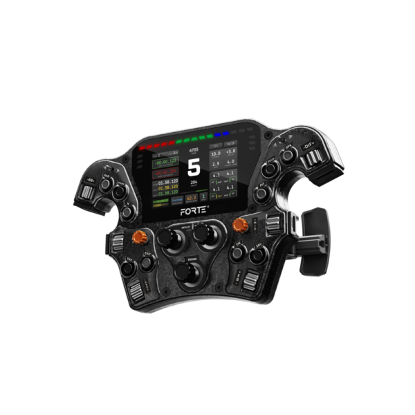 Asetek Forte Formula Pro Steering Wheel right angle front