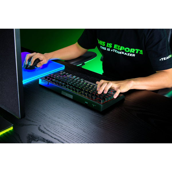 Razer BlackWidow V4 Tenkeyless HyperSpeed (Orange Switch) - UK Layout