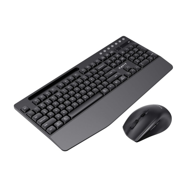 HAVIT PC Series Wireless Keyboard & Mouse Combo Black Grey