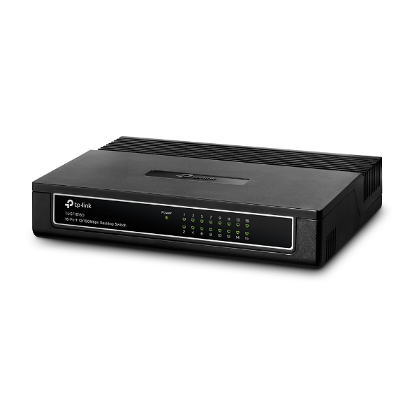 TP-Link 10 / 100Mbps 16 Port Ethernet Network Switch